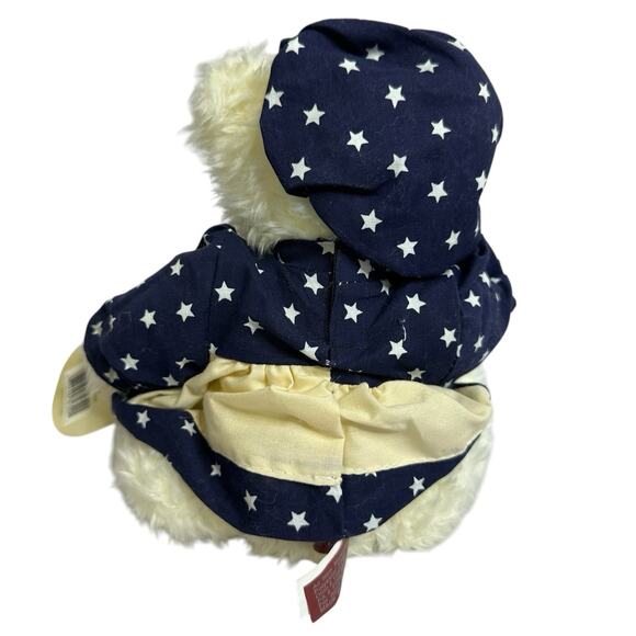 Pickford Bear OPAL Brass Button Bear Collection Patriotic Plush Vintage 1996 - Picture 4 of 8